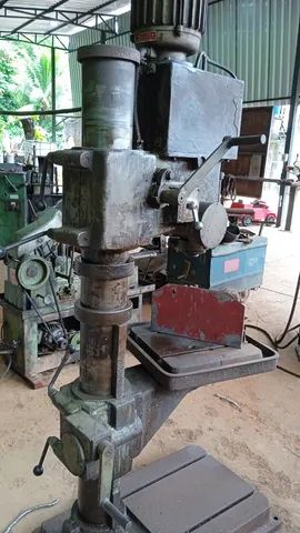 Furadeira de Coluna engrenada Usada-Marca Yadoya, Modelo S40 - Foto 5