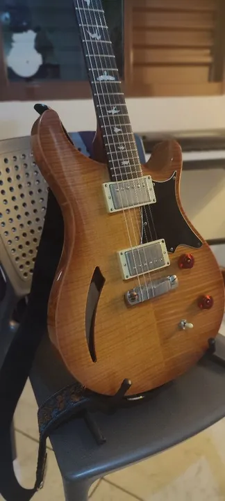 Guitarra PRS Se Custom Semi Hollow