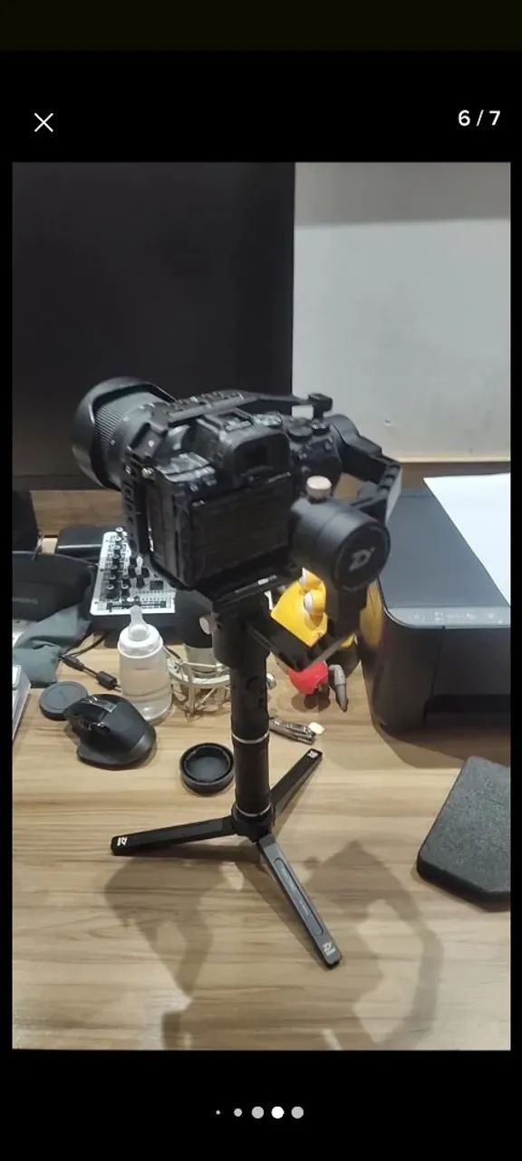 Estabilizador De Câmera Estável Zhiyun Crane Plus - Foto 4