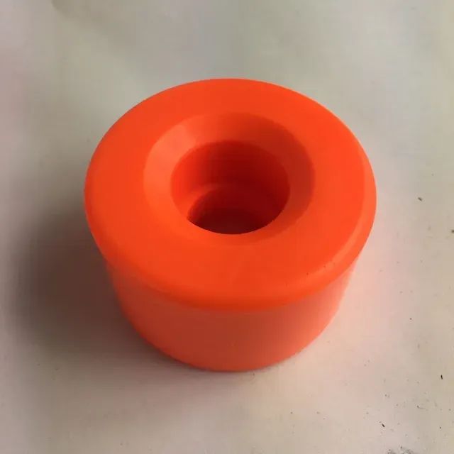 Rodas Classicas De Uretano Laranja 88 A 51mm X30mm Laranja - Foto 4