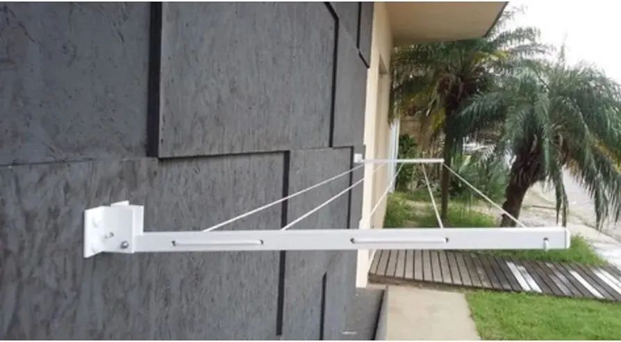 Varal de roupas dobrável em alumínio novo últimas unidades  - Foto 3