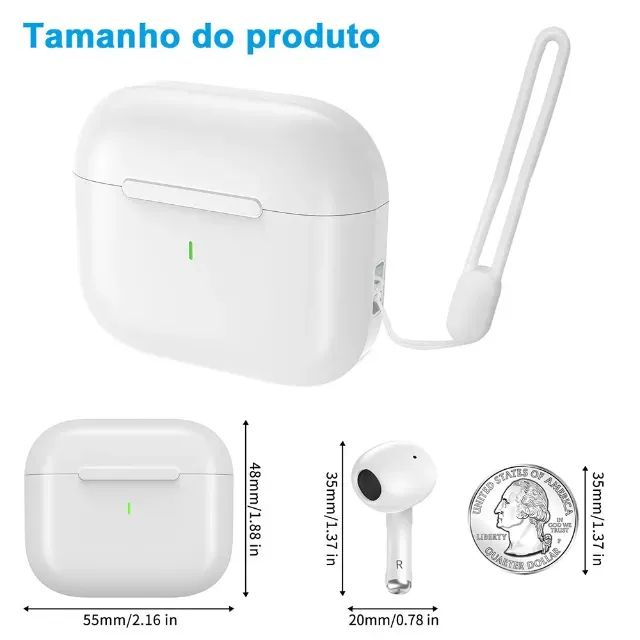 Fone Bluetooth Bettdow TWS Bluetooth 5.3 - Foto 2