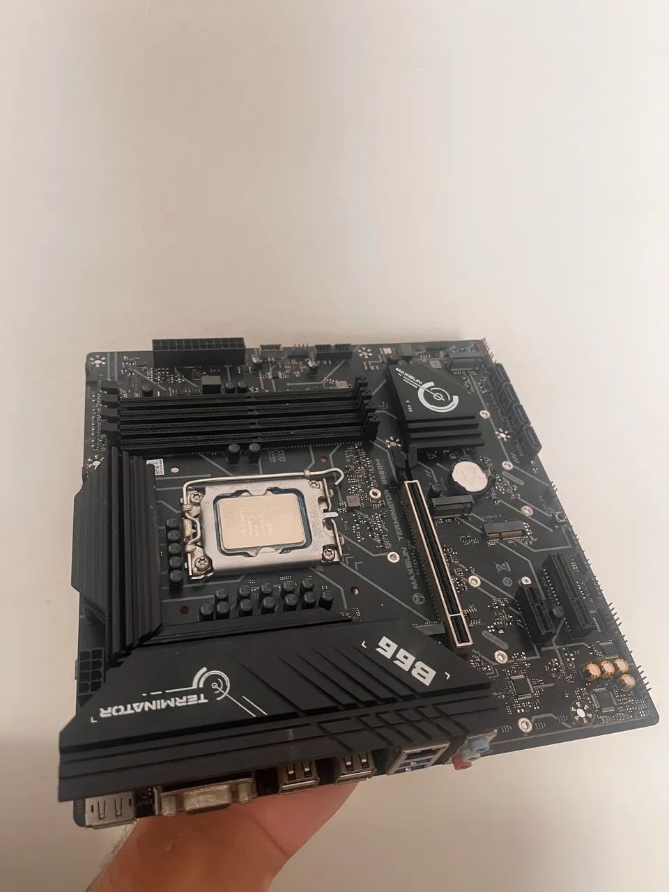 Placa mãe terminator defeito B660m + i5-12400f no estado 