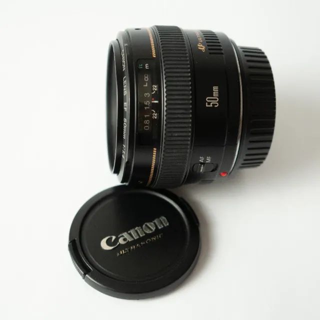 Lente Canon 50mm f1.4 - full-frame - Usada - Foto 4