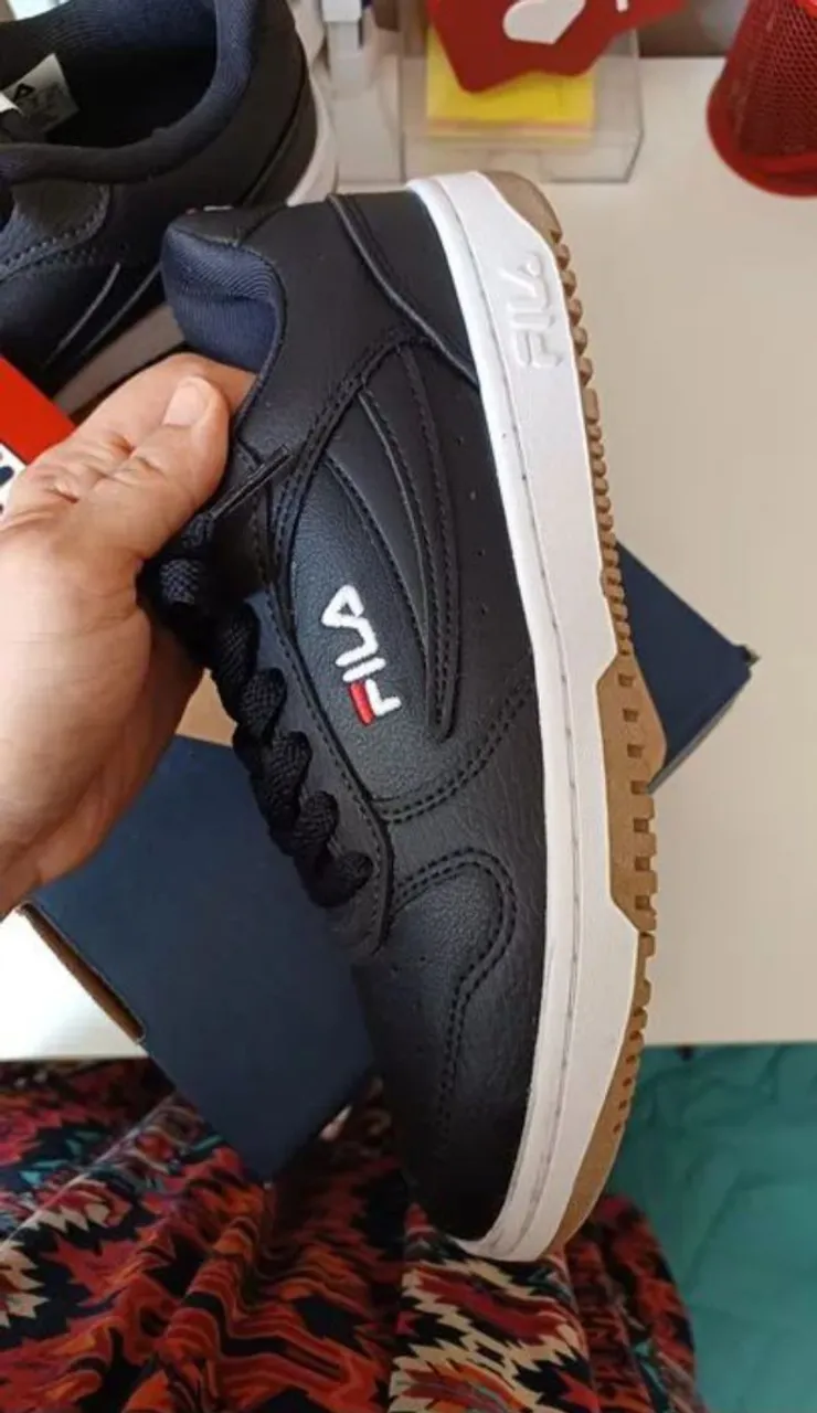 Tênis Couro Fila Acd Classic- NOVO