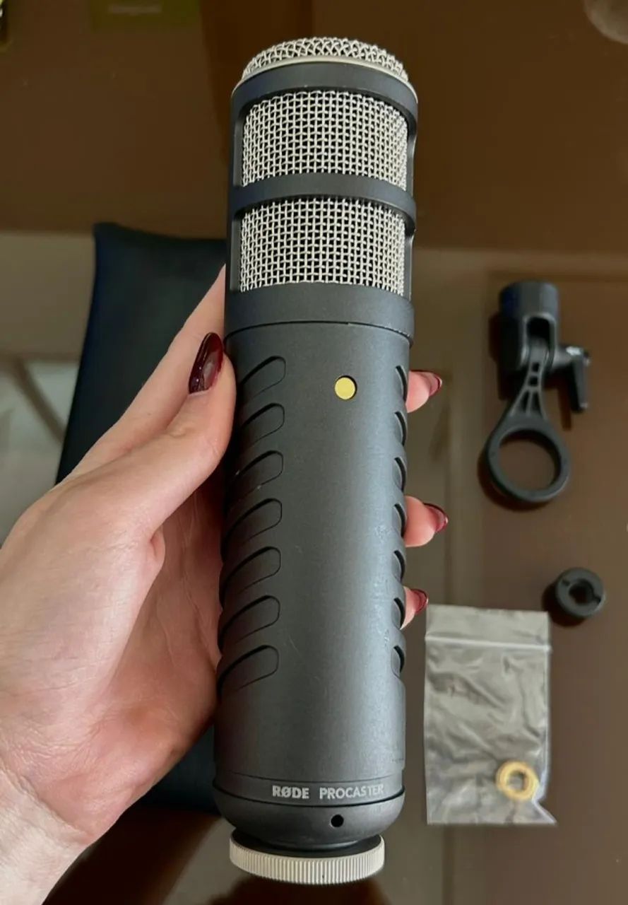 Microfone RØDE Procaster - profissional, excelente estado - Foto 3