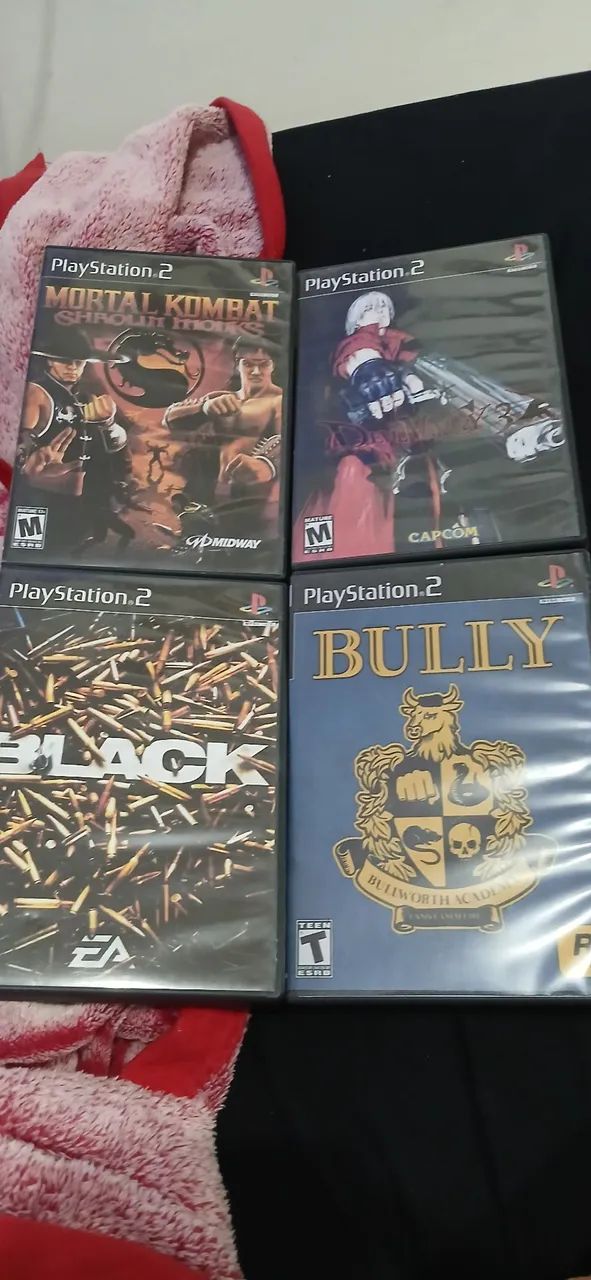 Console Playstation 2 com Controle cabos memory card 4 jogos  - Foto 2
