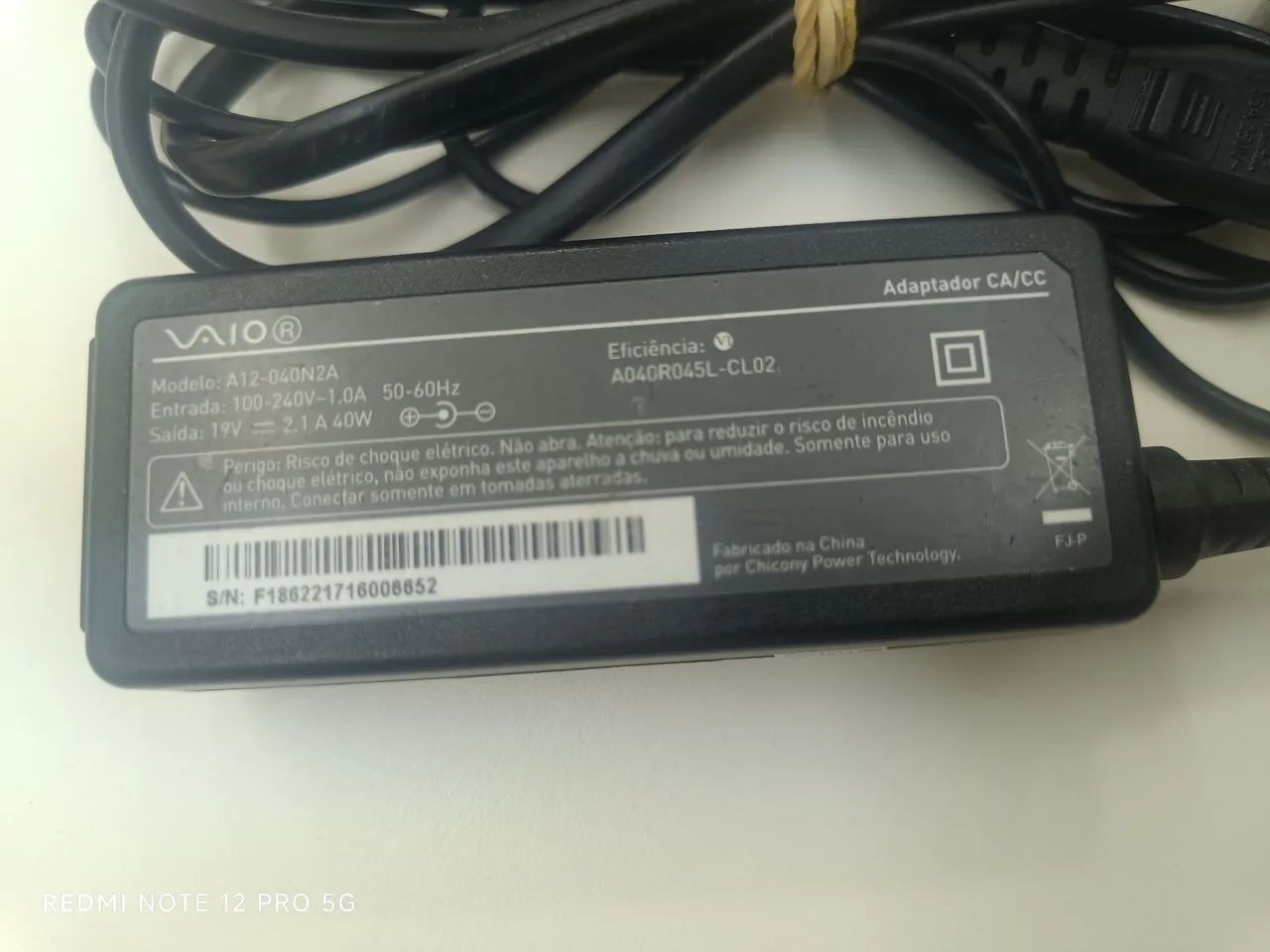 Fonte Sony vaio / notebooks positivos cce  - Foto 3