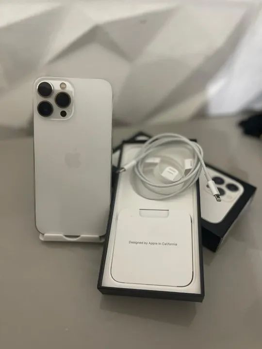 Iphone 13 pro max branco 256g