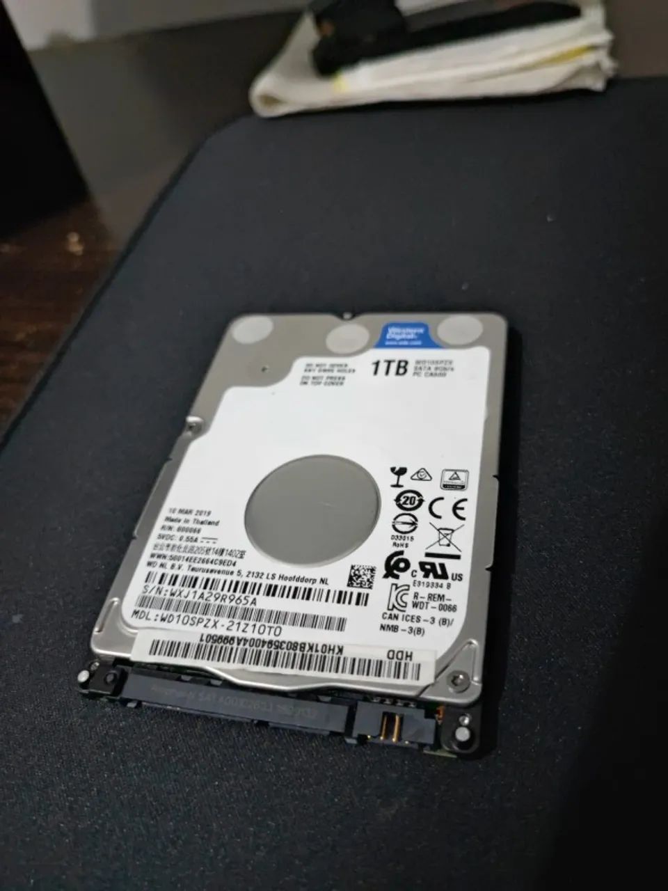 HD Western Digital 1TB (WD10SPZX) - Foto 2