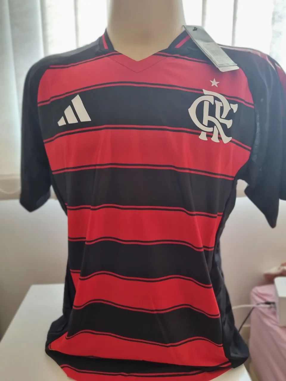 Camisa do Flamengo - Oficial - Tamanho 2XL versão jogador - Foto 2