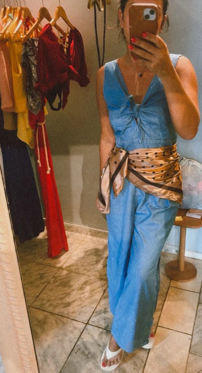 Macacão jeans  - Foto 5