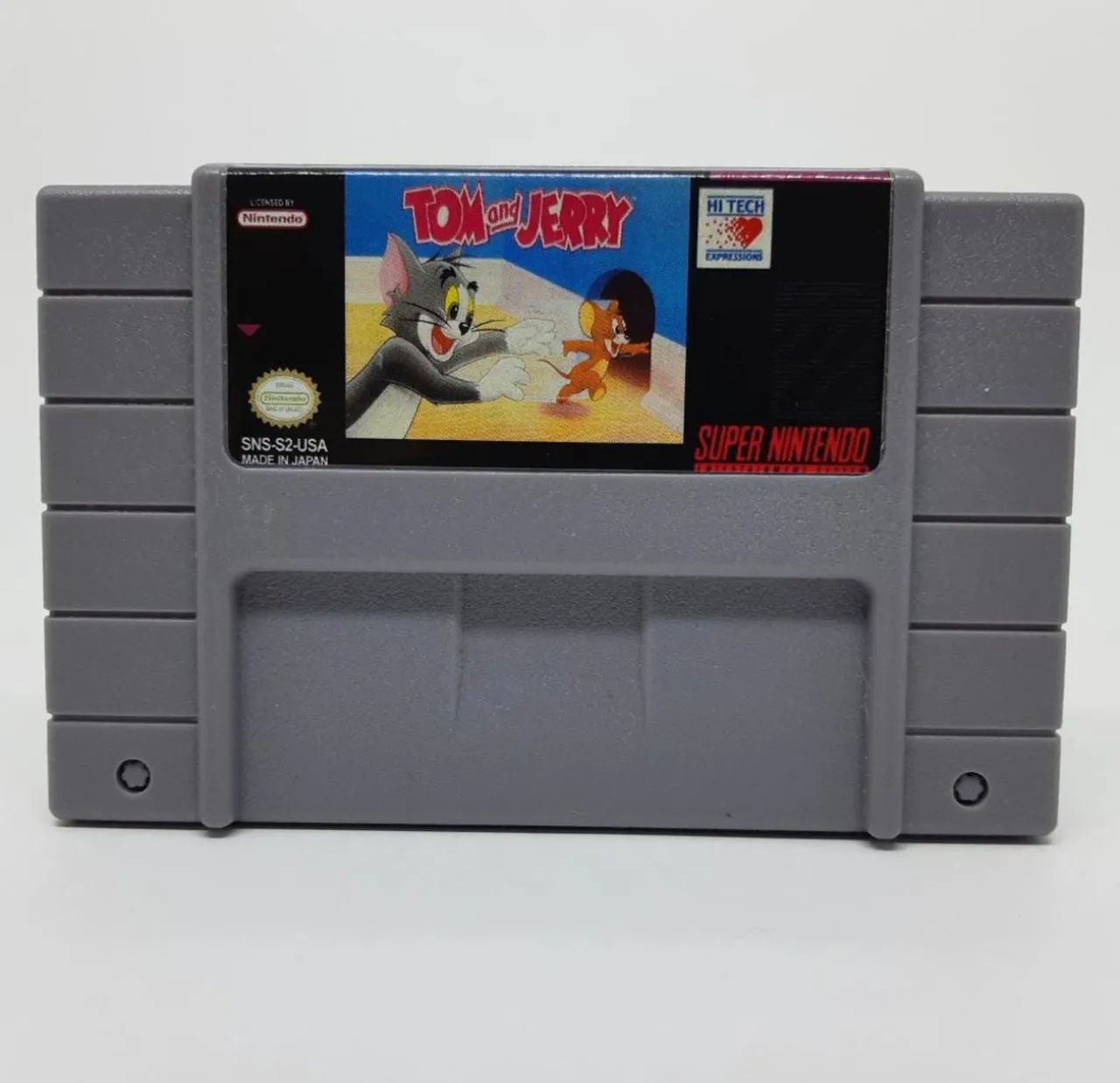Tom e Jerry super Nintendo, repro.