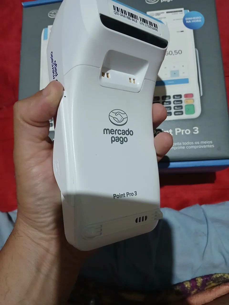 Point Pro 3 Mercado Pago - Maquininha de Cartão - Foto 3