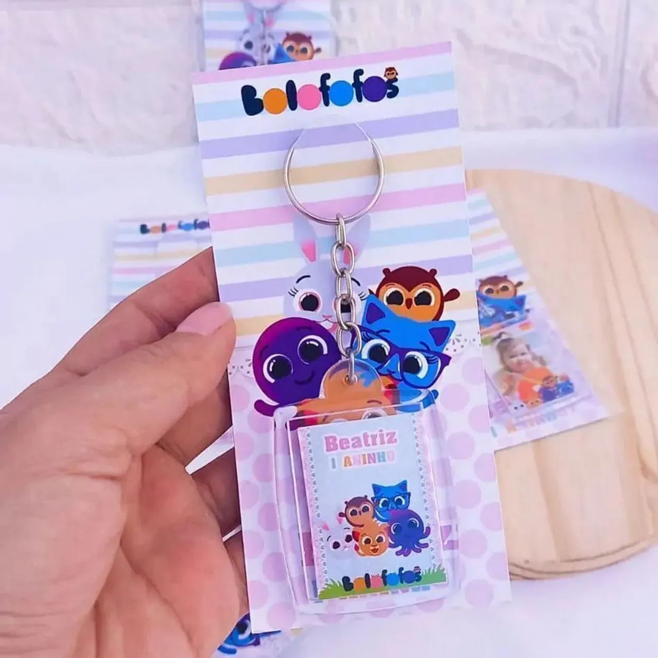 Chaveiros de acrílico personalizados - Foto 4