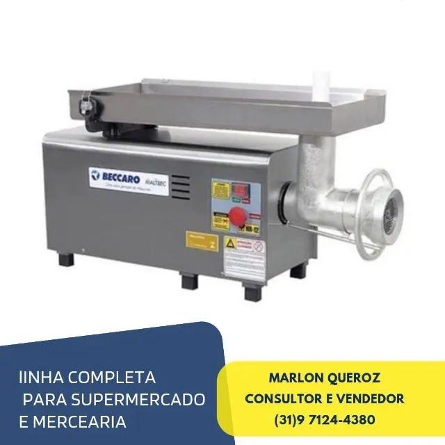 Moedor de Carne Boca 22 Profissional Beccaro