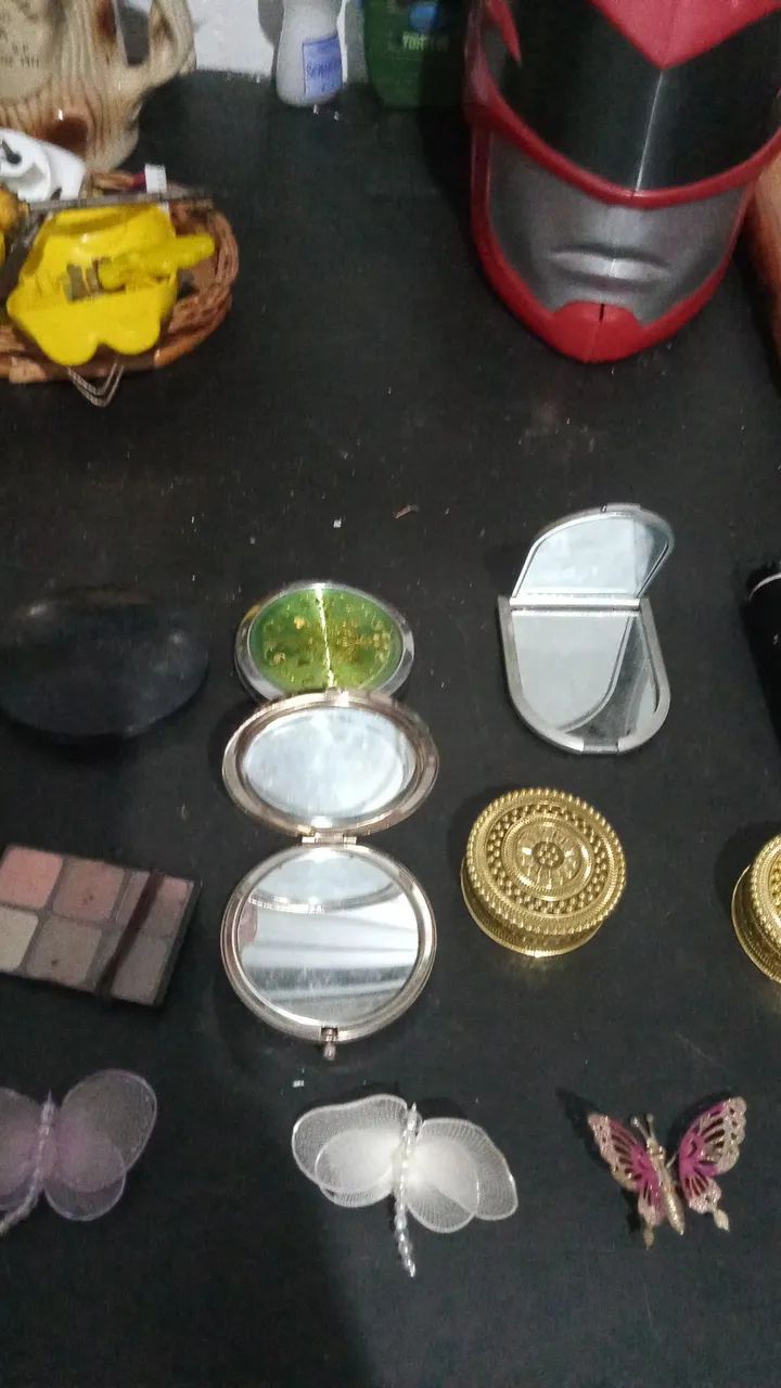 Caixa de Maquiagem Vintage - Foto 4