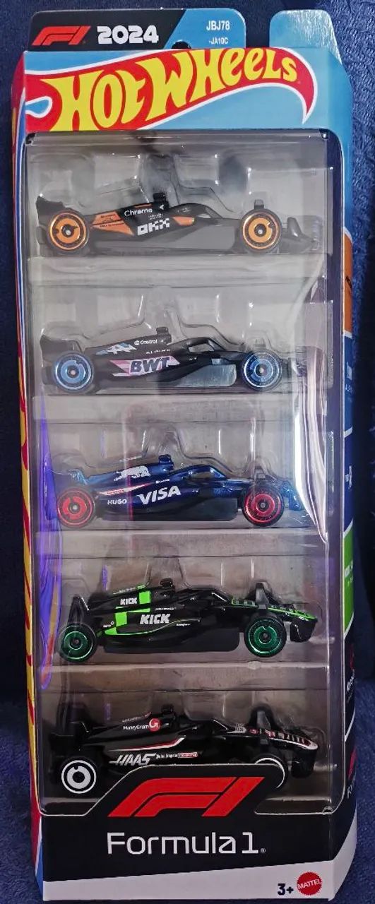 Hot Wheels F1 five pack