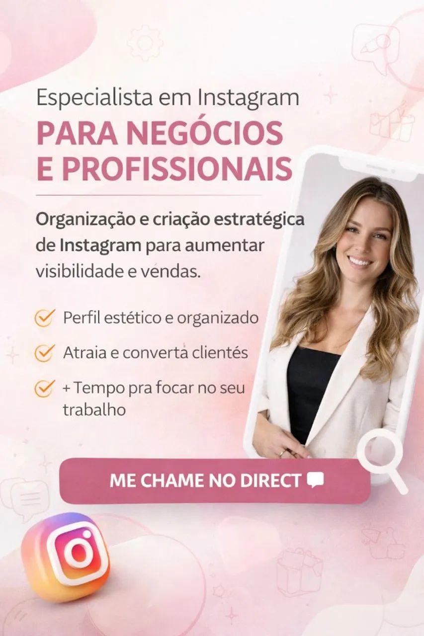 Criação de Instagram profissional 