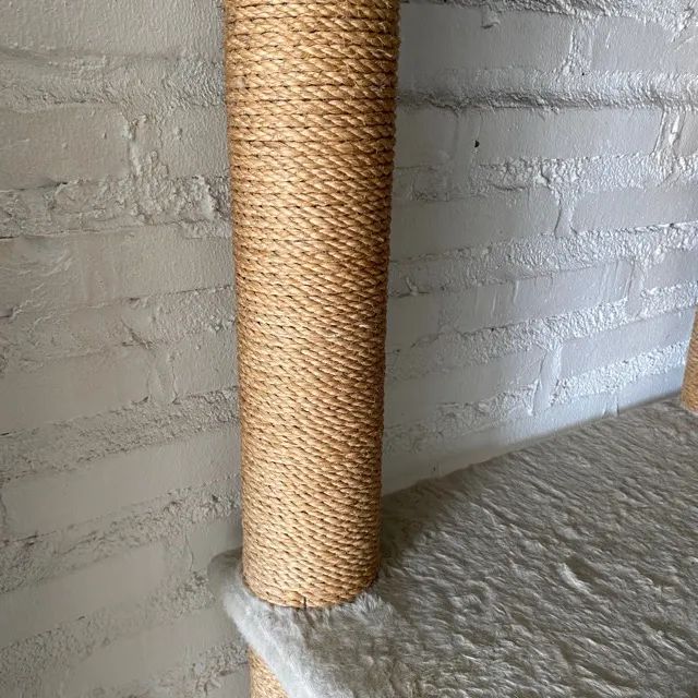 Ref.423 Corda de sisal 5 mm - versátil p/ usos domésticos, artesanais e funcionais, felino - Foto 4