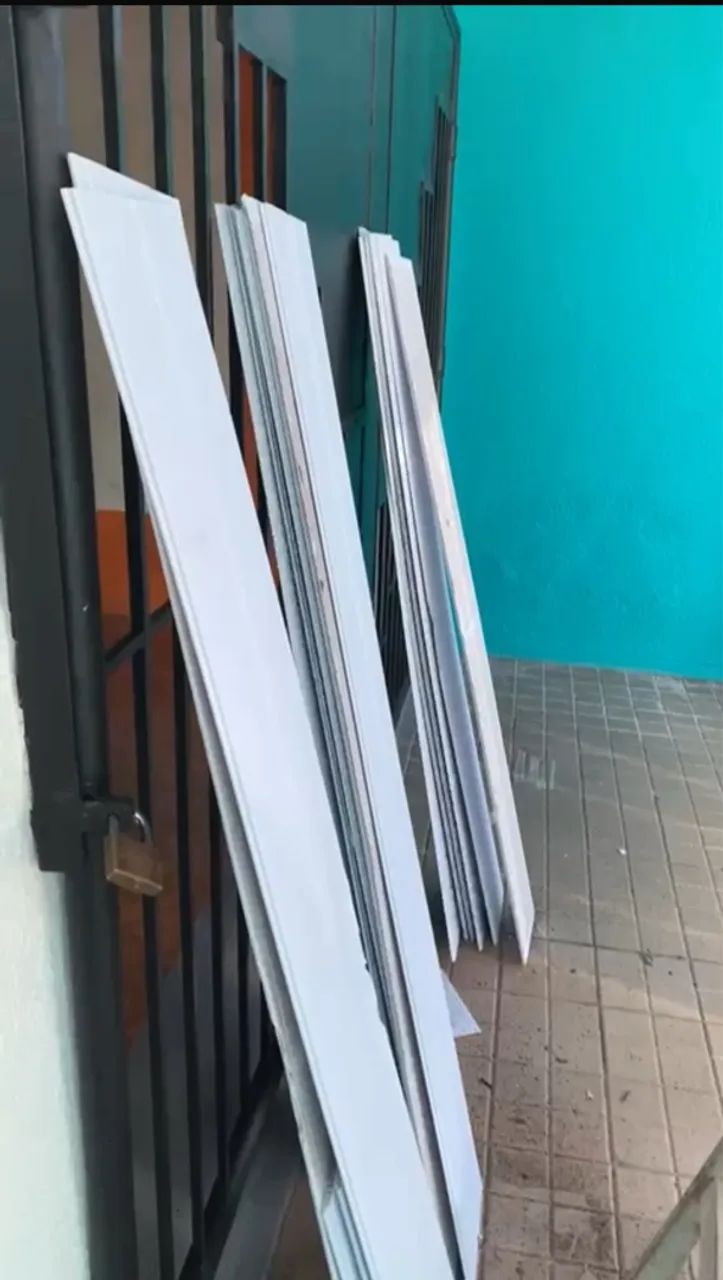 Forro PVC 1,47m X 6,00m ideal para banheiro 