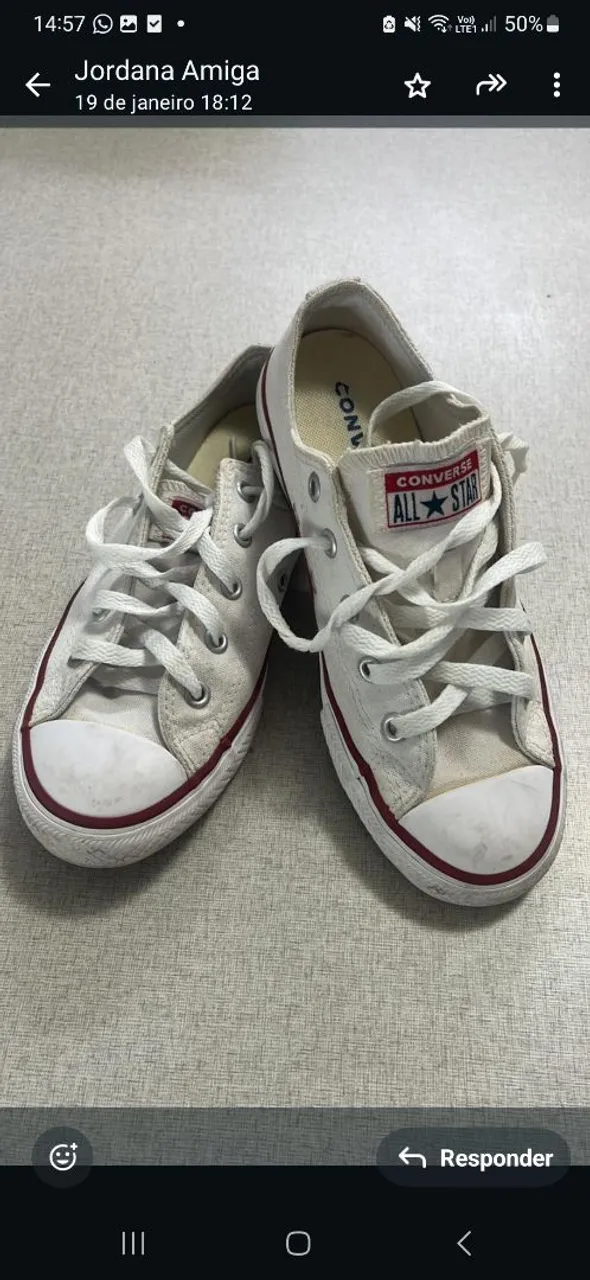Tênis Converse All Star Branco