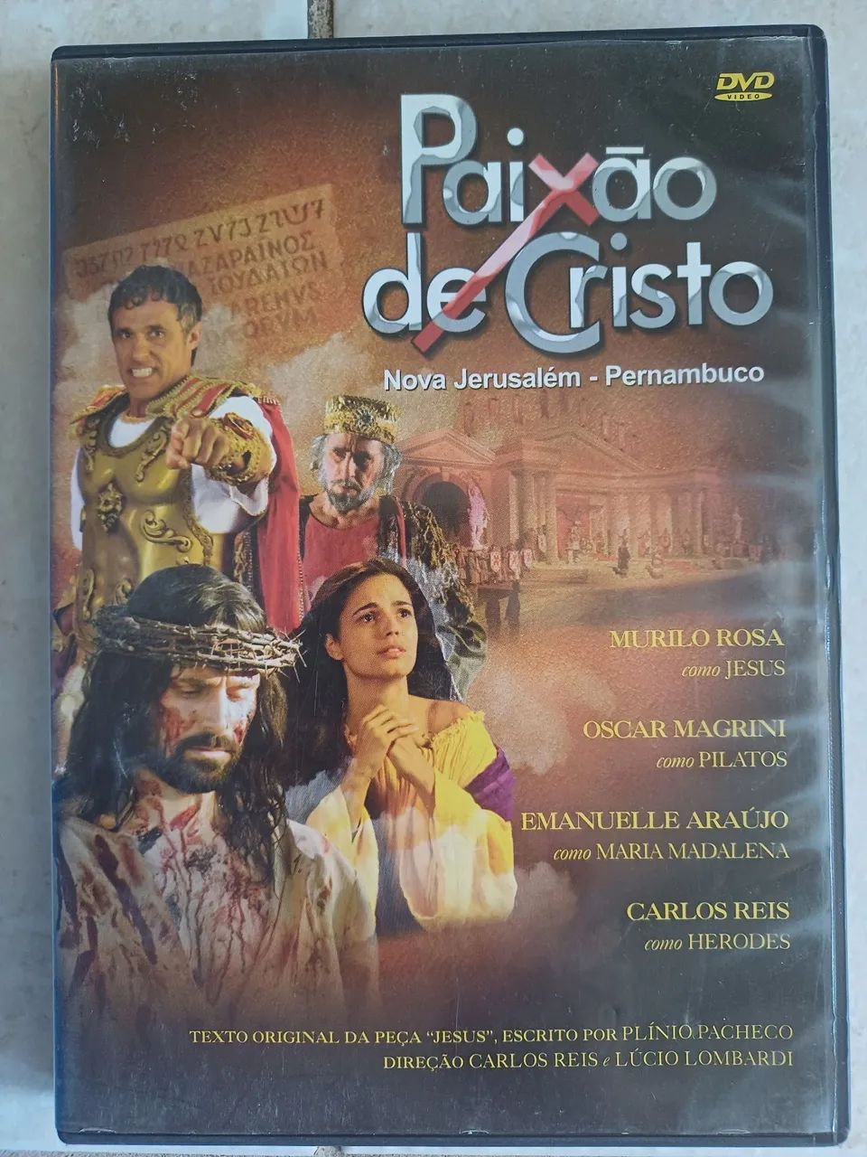 Paixão de Cristo (Murilo Rosa) - DVD original