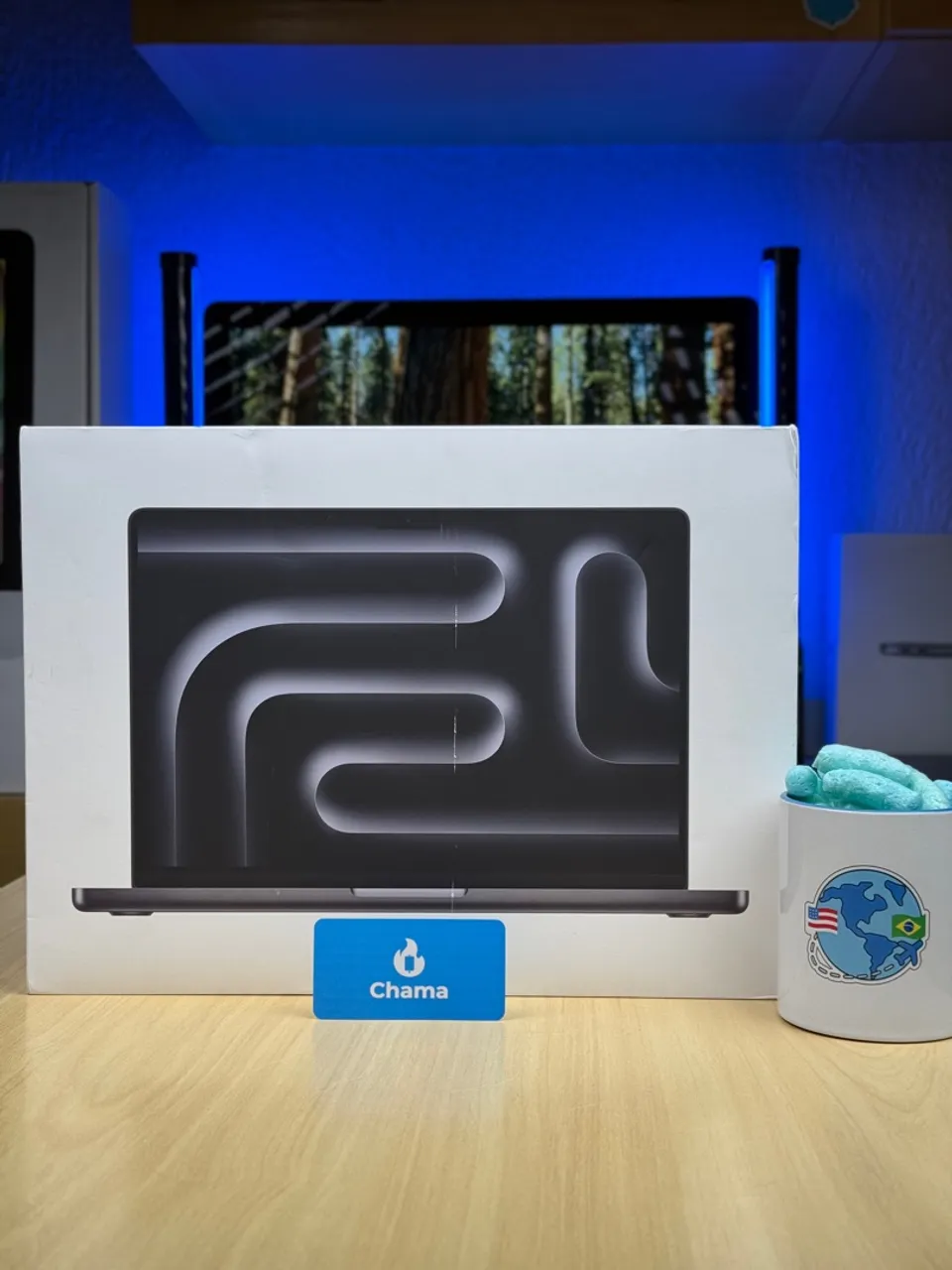 Último Lançamento! MacBook M4 Pro 24GB/512GB - Space Black