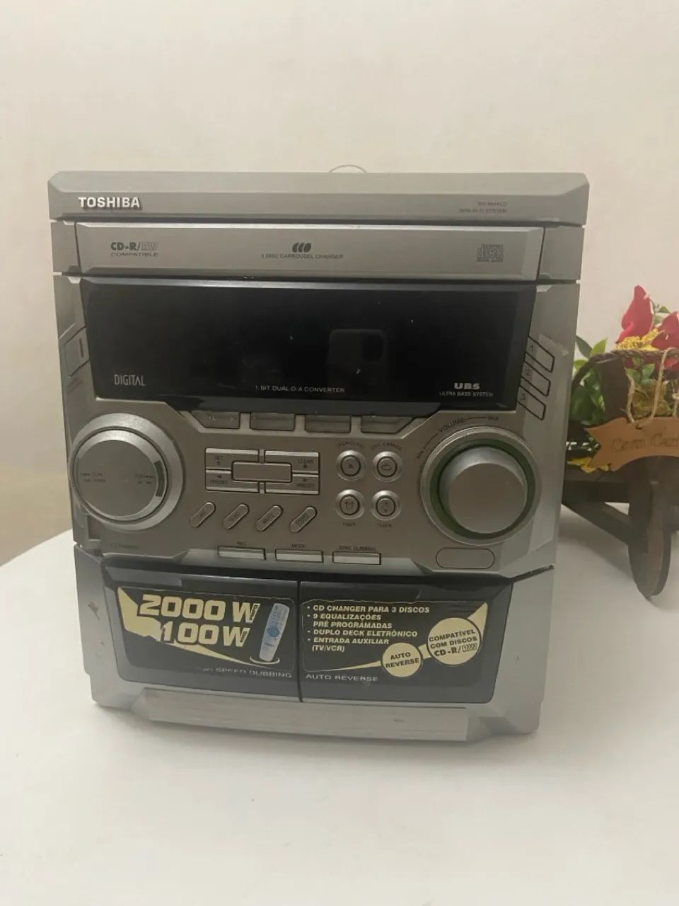 Som Toshiba 2000W CD Player com USB - Foto 5