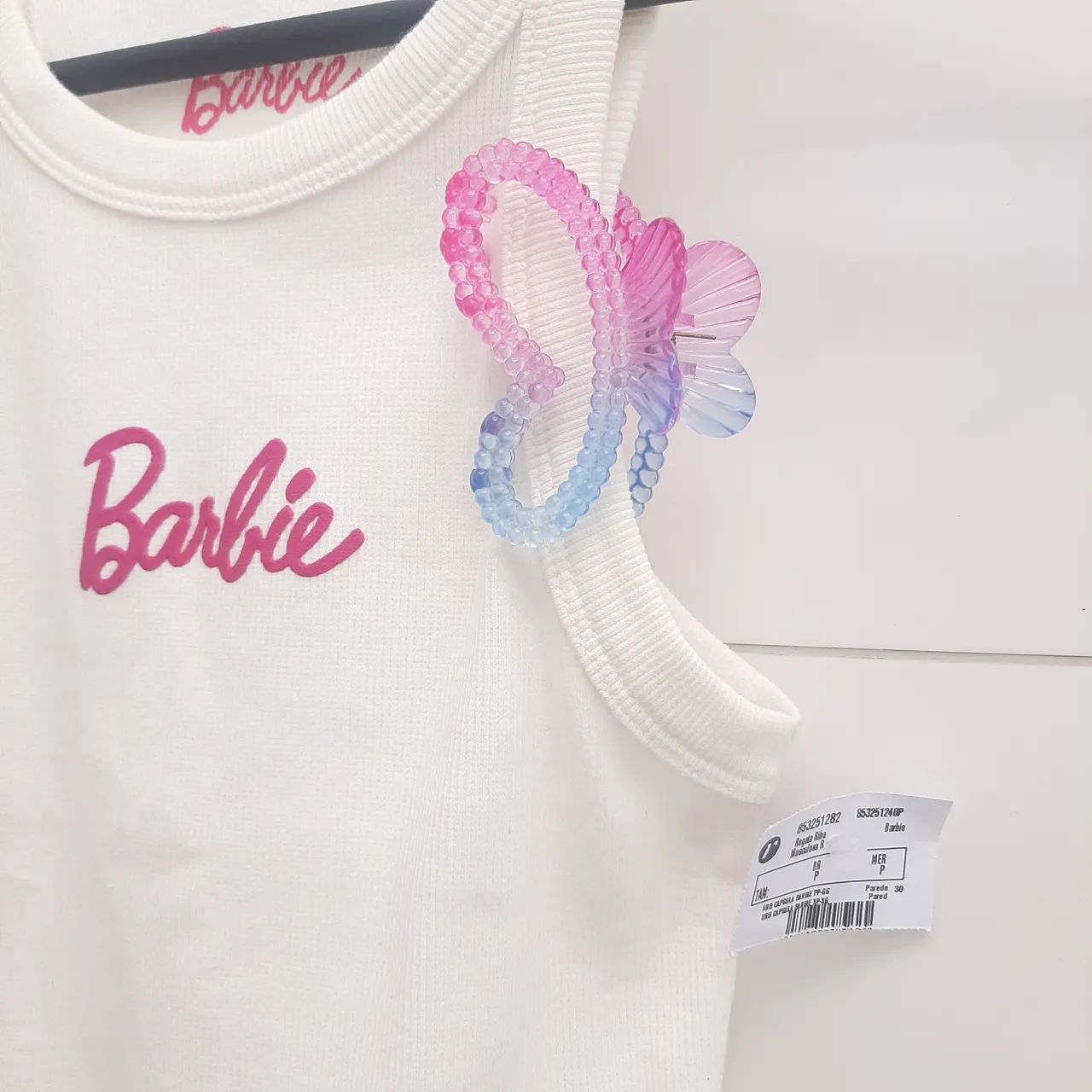 Regata Barbie Renner + Brinde (com etiqueta) - Foto 2