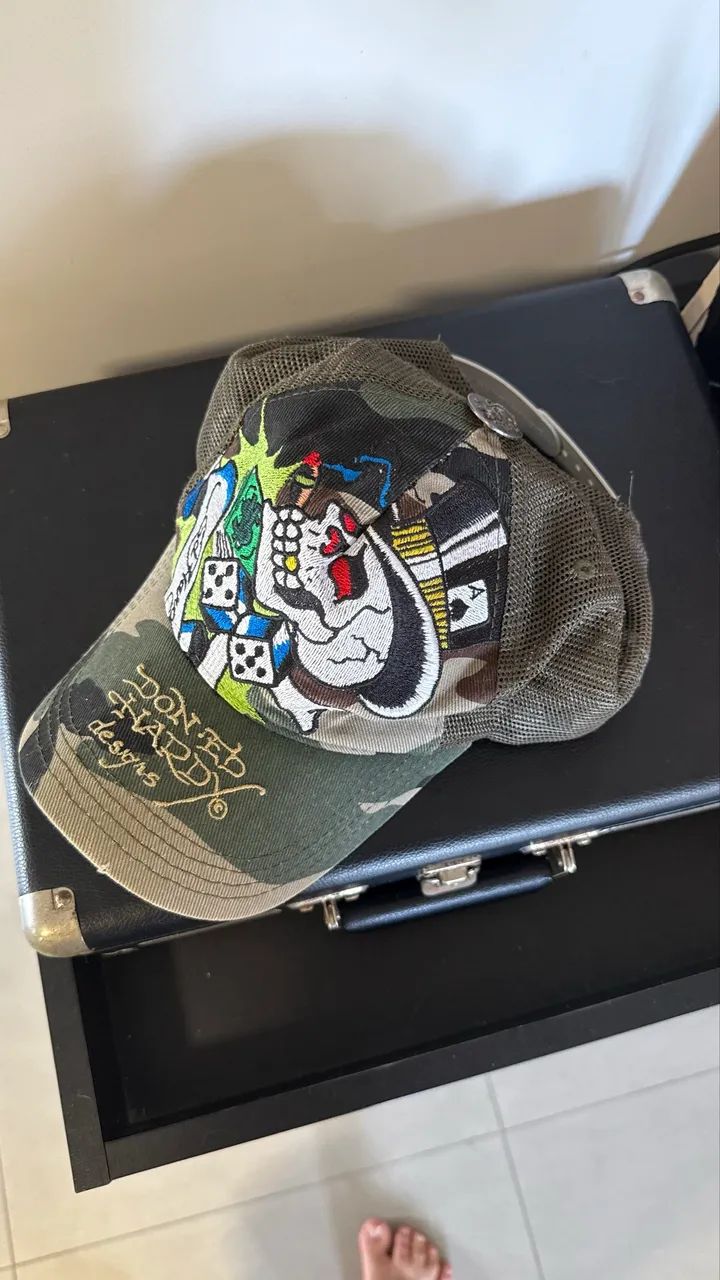 Boné Ed Hardy Camuflado