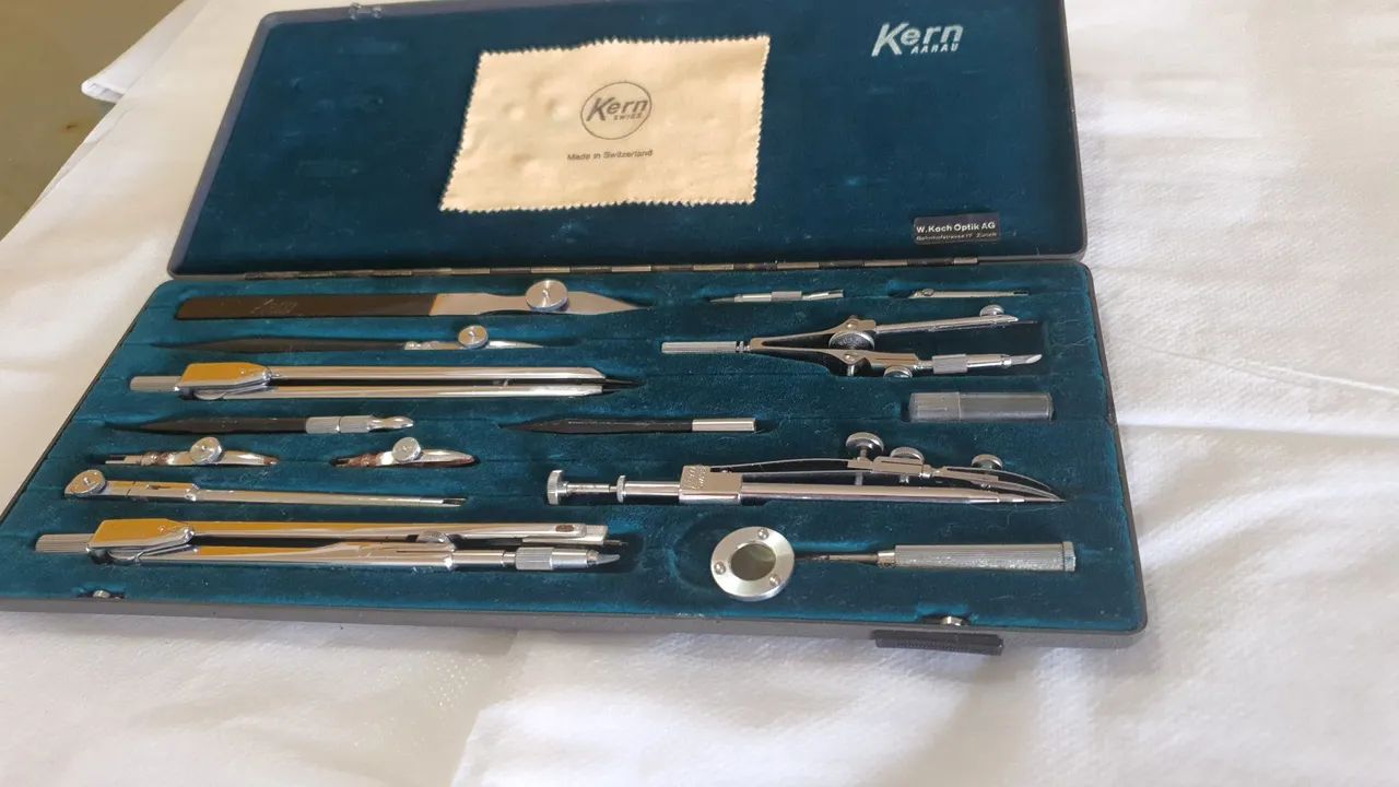 Conjunto de Compassos "KERN" SWISS, NOVO! - Foto 5