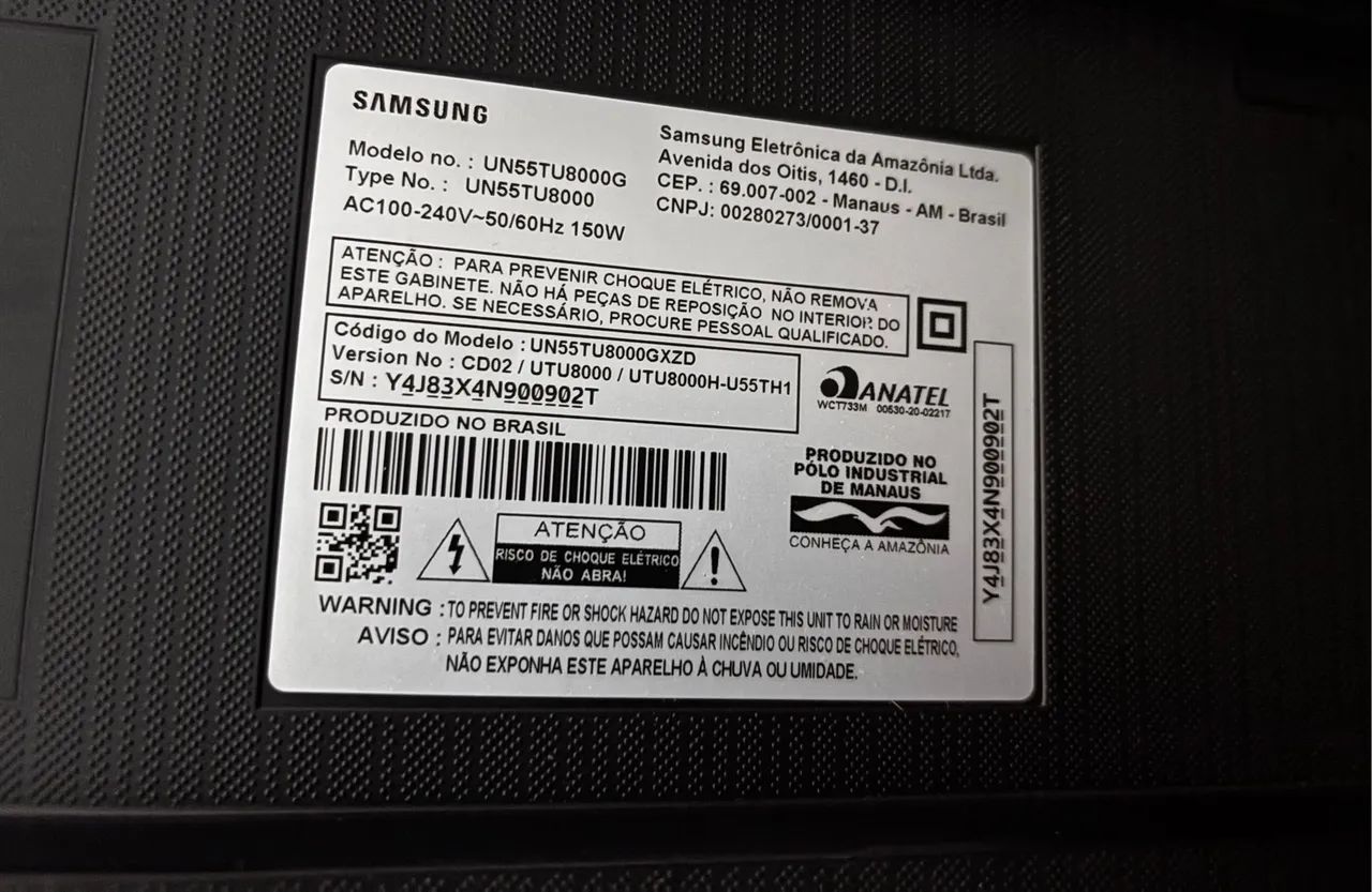 SMART TV SAMSUNG 55 POLEGADAS - Foto 3