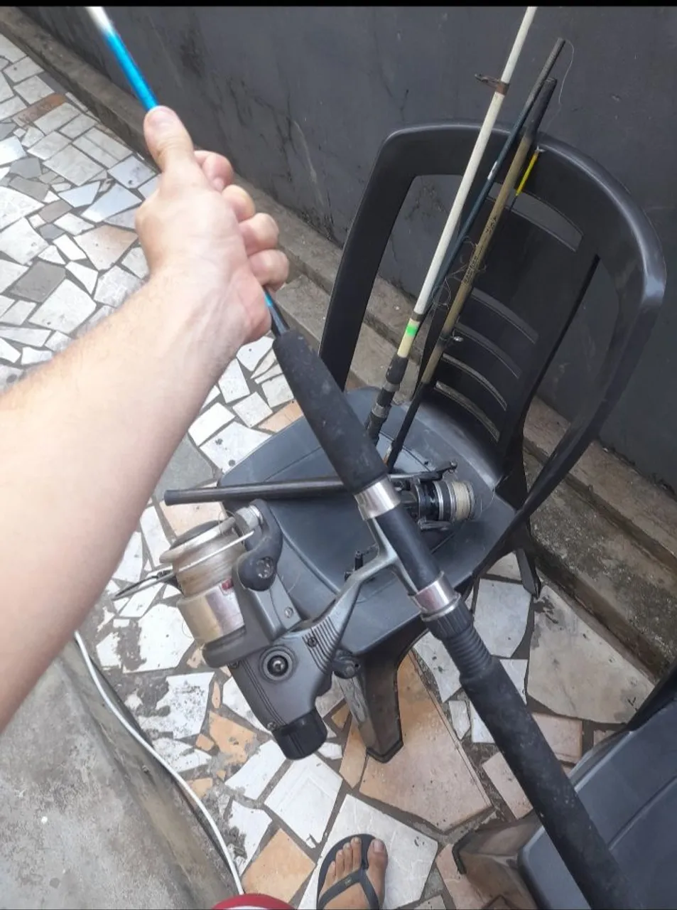 Varas e Molinetes de Pesca