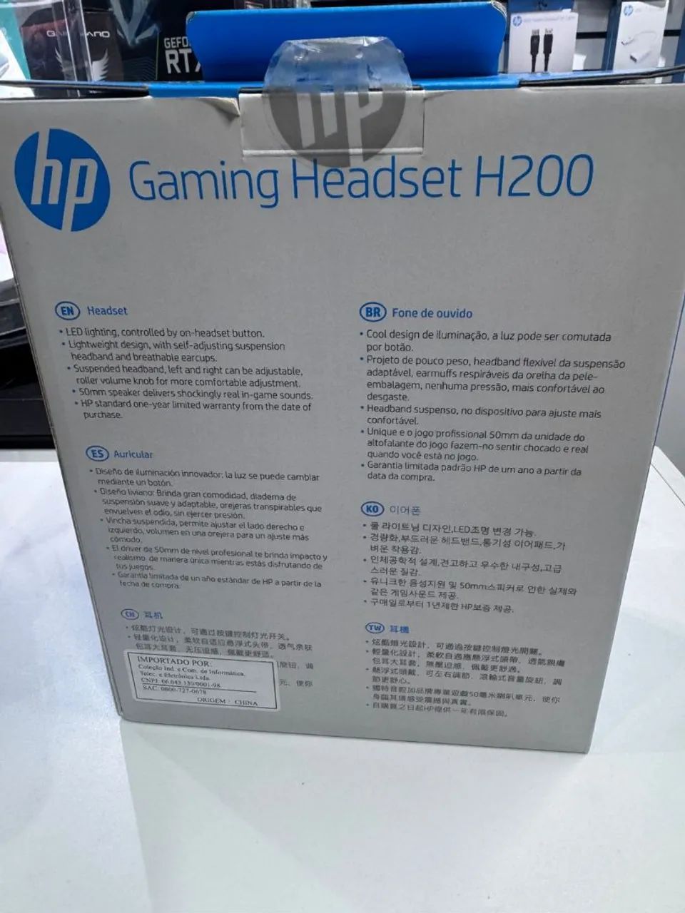 Fone Headset Hp H200 - Foto 2