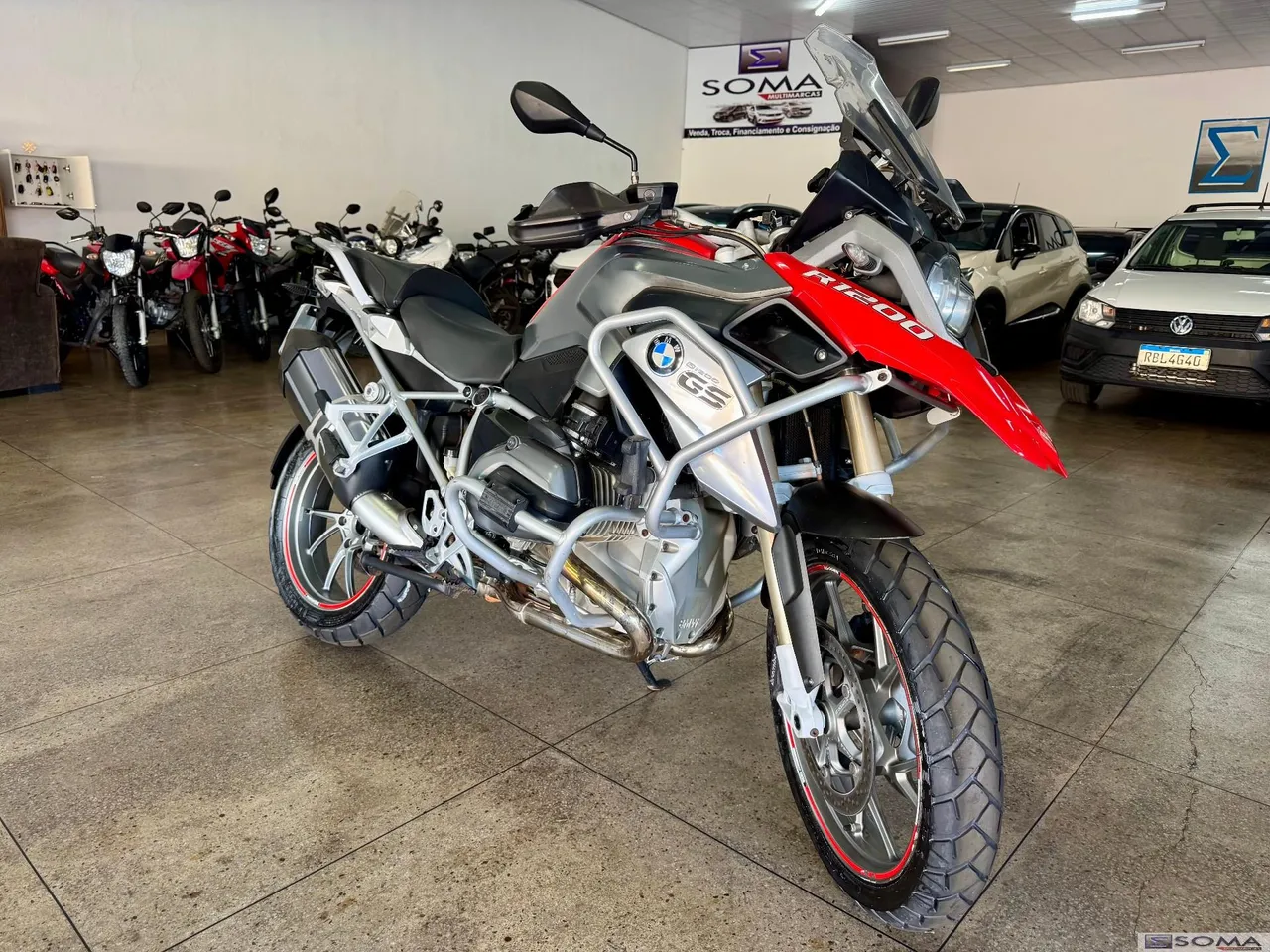 R 1200 GS BMW - R1200 GS VERMELHA 2014/2014