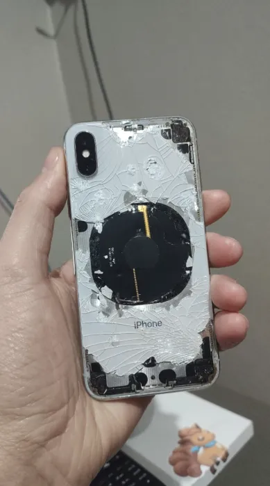 Iphone X para retidara de peças!