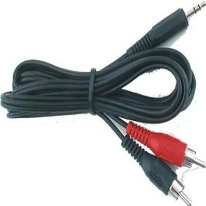 Cabo De Som P2para Rca 3M Metros Ipod, Mp3, Comptutador      0516