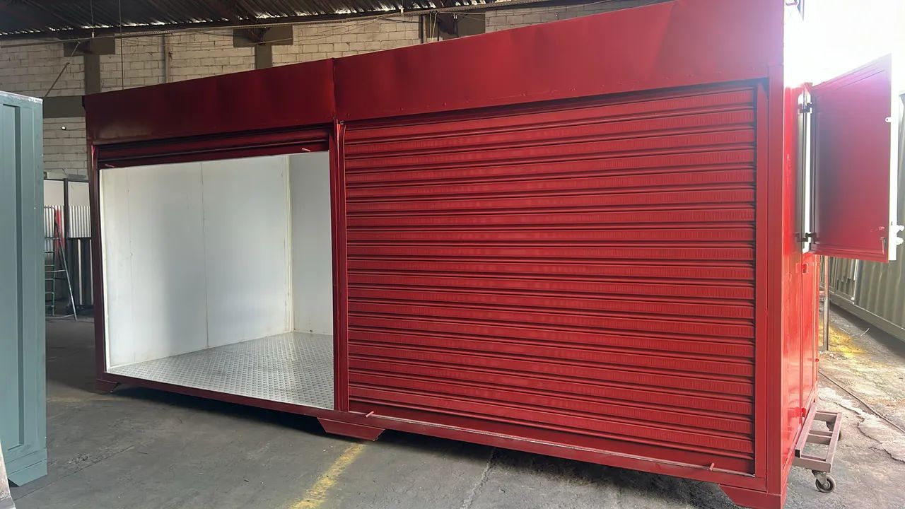 Container Hamburgueria Lanchonete diversas medidas - Foto 2