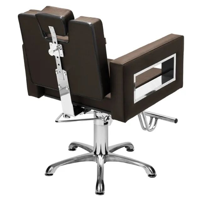 Cadeira de Cabeleireiro Moderna Encosto Fixo Base Estrela - Foto 2