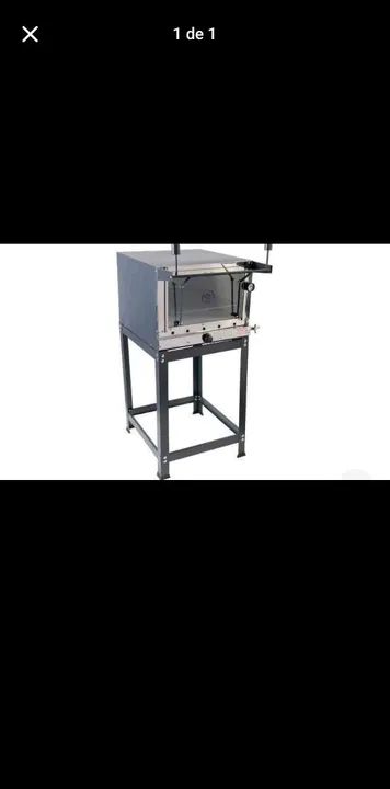 Forno a Gás Industrial - com pedra refratária 