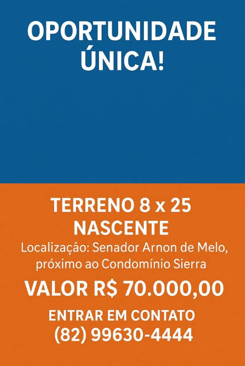 Oportunidade única