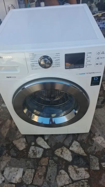 Samsung ecoboble 10kg com garantia e o frete incluso. 
