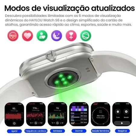  Xiaomi Haylou Watch S6 2.01" HD Display 5.3 Bluetooth - Foto 4