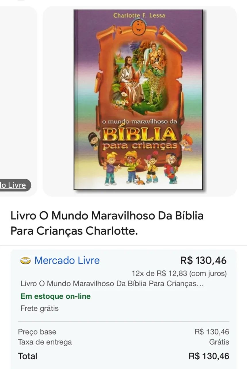 Lote 4 livros de literatura + Bíblia Infantil - Foto 2