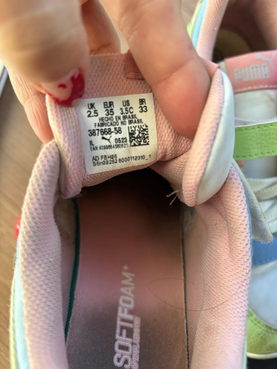Tênis Puma softfoam 