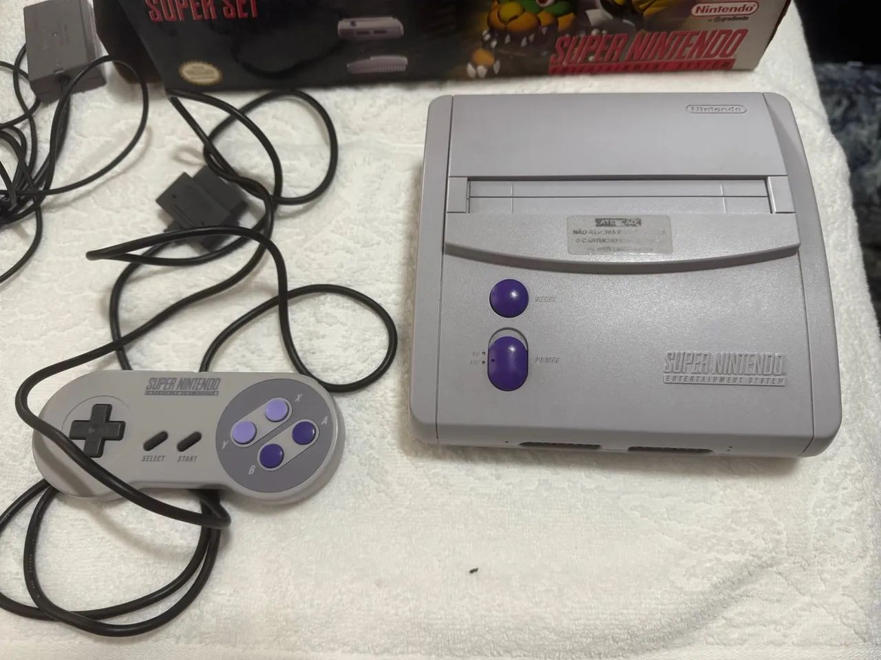 Super Nintendo Console Original