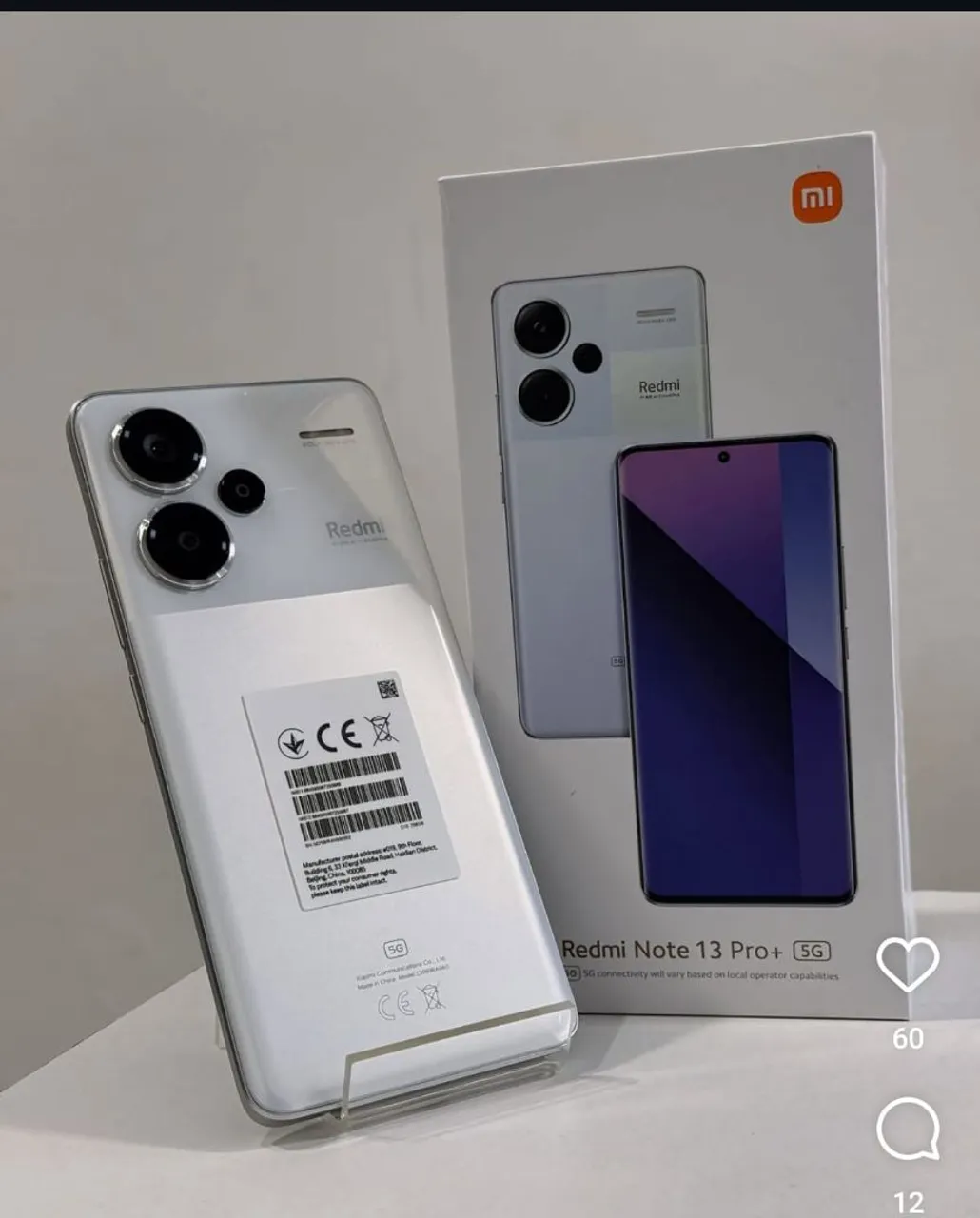 Note 13 pro 5g plus 12/512gb
