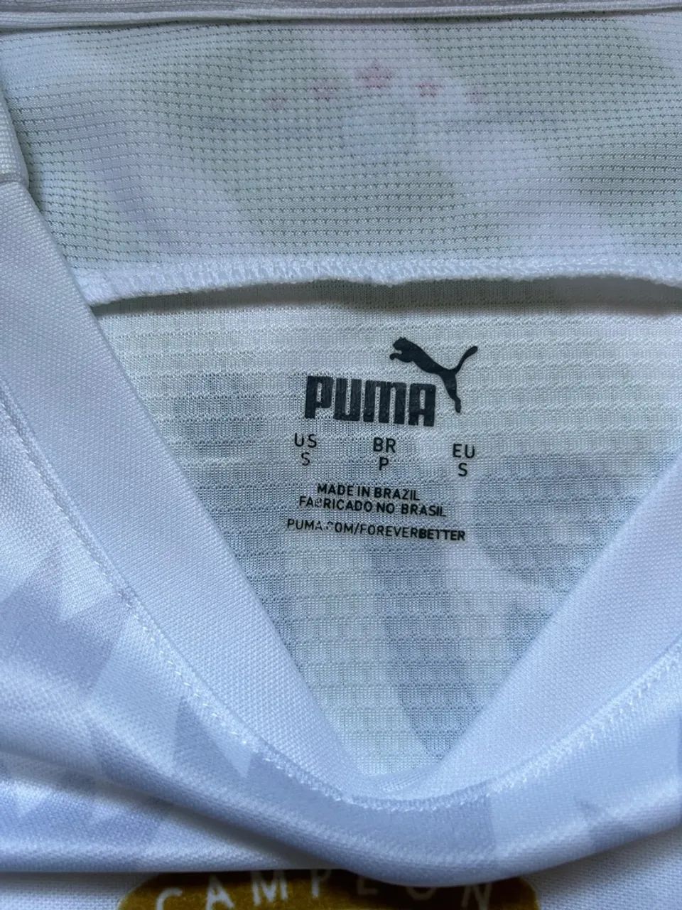 Camisa Palmeiras Puma Feminina - Tamanho P - Foto 2