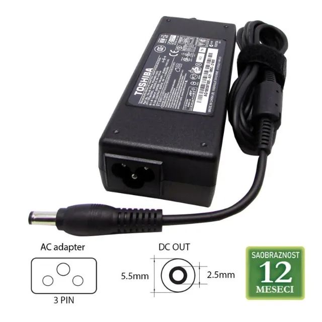 Carregador para Notebook Toshiba PA-1750-04 3,95A